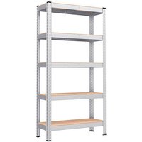 SONGMICS Schwerlastregal GLR030E01 silber 75,0 x 30,0 x 150,0 cm SONGMICS Schwerlastregal GLR030E01 silber 75,0 x 30,0 x 150,0 cm von SONGMICS