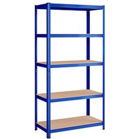 SONGMICS Schwerlastregal GLR050Q01 blau 100,0 x 50,0 x 200,0 cm von SONGMICS