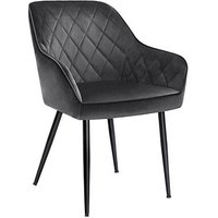 SONGMICS Sessel dunkelgrau schwarz Stoff SONGMICS Sessel dunkelgrau schwarz Stoff von SONGMICS