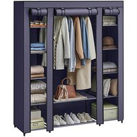 SONGMICS Stoffschrank, LSF003I02 blau 150,0 x 45,0 x 175,0 cm SONGMICS Stoffschrank, LSF003I02 blau 150,0 x 45,0 x 175,0 cm von SONGMICS
