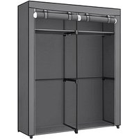 SONGMICS Stoffschrank, RYG02GY grau 140,0 x 43,0 x 174,0 cm SONGMICS Stoffschrank, RYG02GY grau 140,0 x 43,0 x 174,0 cm von SONGMICS