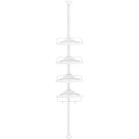 SONGMICS Teleskop-Duschregal BCB001A weiß 25,0 x 35,0 x 85,0 - 300,5 cm SONGMICS Teleskop-Duschregal BCB001A weiß 25,0 x 35,0 x 85,0 - 300,5 cm von SONGMICS