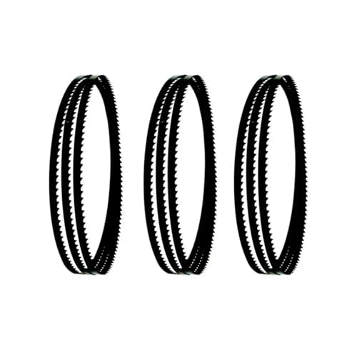 3 stücke Bandsägeblatt 1712mm Band Sägeblätter 1712 0,35mm 6 10 14TPI for Holz Kunststoff(10 TPI) von SONGMIky