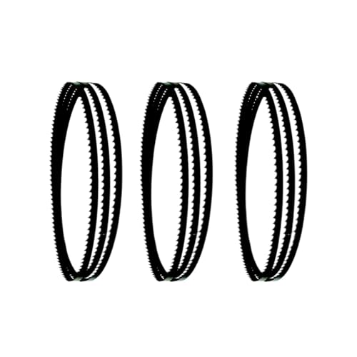 3 stücke Bandsägeblatt 1712mm Band Sägeblätter 1712 0,35mm 6 10 14TPI for Holz Kunststoff Gebogene(6 TPI) von SONGMIky