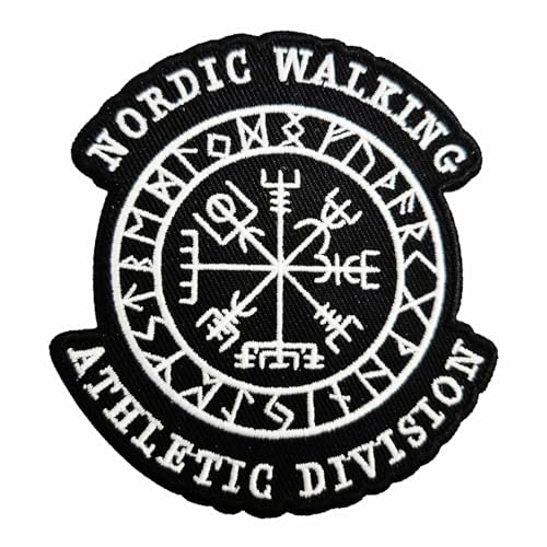 Aufnäher Aufbügler Patch Nordic Walking Athletic Division germanen vegvisir Aufnäher Aufbügler Patch Nordic Walking Athletic Division germanen vegvisir von SONS OF ODIN