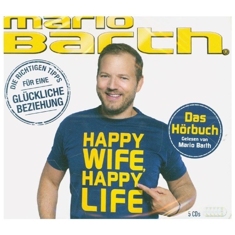 Happy Wife, Happy Life,5 Audio-Cds - Mario Barth (Hörbuch) von SONY MUSIC ENTERTAINMENT