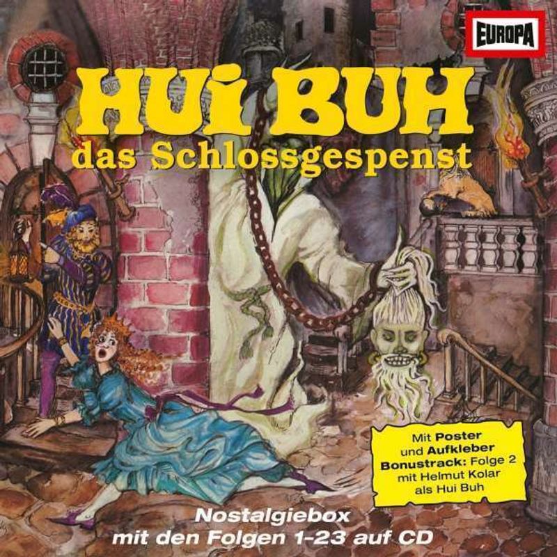 Hui Buh, Das Schlossgespenst - Nostalgiebox,23 Audio-Cd - Das Schlossgespenst Hui Buh (Hörbuch) von SONY MUSIC ENTERTAINMENT