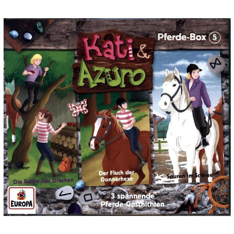 Kati & Azuro - Pferde-Box. Box.5, 3 Audio-Cds,3 Audio-Cd - Kati & Azuro (Hörbuch) von SONY MUSIC ENTERTAINMENT