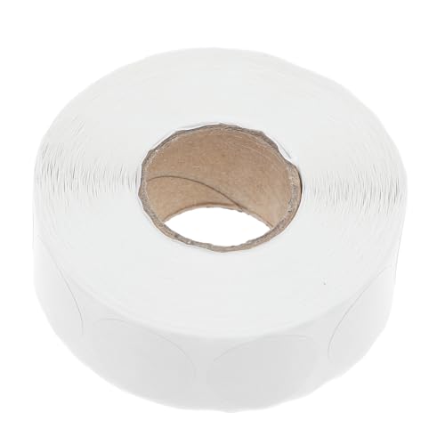 SOPOTUTU 1 Rolle Runde Etikettenrollenaufkleber Runde Etikettenaufkleber Aufkleber Mit Washi-punkten Prägeaufkleber Bäckerei Aufkleber Kreismacher Weiß Aufkleber Aus Beschichtetem Papier SOPOTUTU 1 Rolle Runde Etikettenrollenaufkleber Runde Etikettenaufkleber Aufkleber Mit Washi-punkten Prägeaufkleber Bäckerei Aufkleber Kreismacher Weiß Aufkleber Aus Beschichtetem Papier von SOPOTUTU