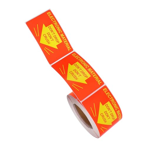 SOPOTUTU 1 Rolle Versandaufkleber Verpackungsaufkleber Für Den Umzug Umzugsetiketten Für Kartons Zerbrechliches Packband Kleinunternehmensbedarf Mit Pflegeaufklebern Behandeln Papier SOPOTUTU 1 Rolle Versandaufkleber Verpackungsaufkleber Für Den Umzug Umzugsetiketten Für Kartons Zerbrechliches Packband Kleinunternehmensbedarf Mit Pflegeaufklebern Behandeln Papier von SOPOTUTU