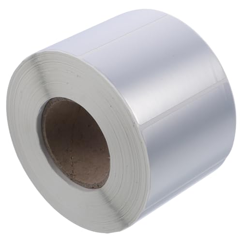 SOPOTUTU 1 Rolle Wasserdichte Etikettenpapier für Drucker Selbstklebende Label Sticker für Adressierung und Organisation Kompatibel mit Verschiedenen Druckern von SOPOTUTU