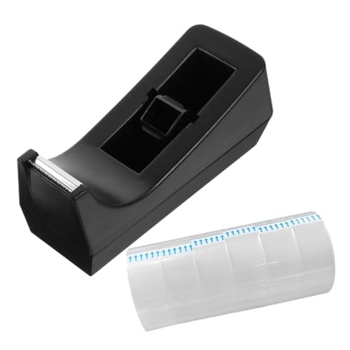 SOPOTUTU 1 Satz Desktop Klebebandabroller Set Praktischer Tape Dispenser mit Klebebandhaltern und Transparenten Klebebändern für Büro und Schule Robuste und Kompakte Konstruktion für SOPOTUTU 1 Satz Desktop Klebebandabroller Set Praktischer Tape Dispenser mit Klebebandhaltern und Transparenten Klebebändern für Büro und Schule Robuste und Kompakte Konstruktion für von SOPOTUTU