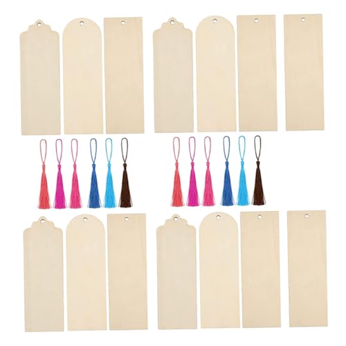 SOPOTUTU 1 Satz Holz Lesezeichen Set mit Quasten Leere DIY Lesezeichen aus Unbehandeltem Holz für Bastelprojekte Vielseitig Einsetzbar und Komfortabel Handhabung SOPOTUTU 1 Satz Holz Lesezeichen Set mit Quasten Leere DIY Lesezeichen aus Unbehandeltem Holz für Bastelprojekte Vielseitig Einsetzbar und Komfortabel Handhabung von SOPOTUTU