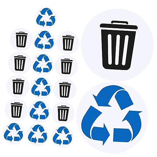 SOPOTUTU 1 Satz Mülltrennungsaufkleber für Abfallbehälter Selbstklebende Recycling Sticker für Zuhause Büro Restaurant und Abnehmbar Einfache Müllsortierung und Klassifizierung SOPOTUTU 1 Satz Mülltrennungsaufkleber für Abfallbehälter Selbstklebende Recycling Sticker für Zuhause Büro Restaurant und Abnehmbar Einfache Müllsortierung und Klassifizierung von SOPOTUTU
