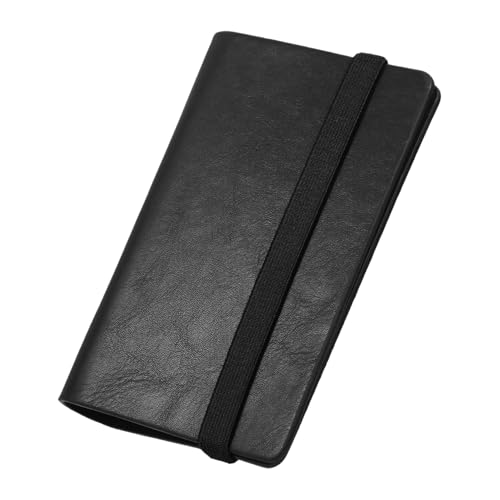 SOPOTUTU 1 Satz Portable Planer Cover aus PU Leder Nachfüllbares Notizbuch Lose Stilvoller Ordner für Studium und Reisen Vielseitig Einsetzbar Design von SOPOTUTU