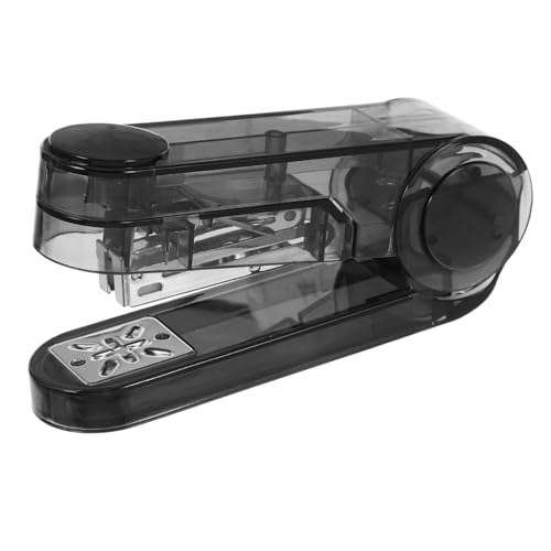 SOPOTUTU 1 Satz Rotierbarer Heftgerät Transparenter Desktop Hefter mit Verstellbarem für Zuhause und Schule Kompakte Heftklammern Kapazität für Vielseitige Anwendungen von SOPOTUTU