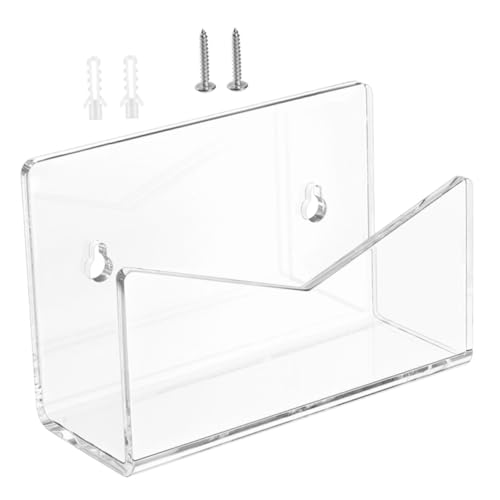SOPOTUTU 1 Satz Schreibtisch Briefablage aus Acryl Praktischer Briefsortierer für Büro und Schule Wiederverwendbar Transparenter Post Organizer für Dokumente und Briefe von SOPOTUTU