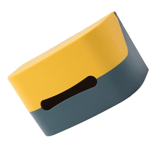 SOPOTUTU 1 Stück Pappschachtel Taschentuchhalter Wand Papierhandtuchspender Badezimmer-serviettenbehälter Taschentuchspender Praktischer Taschentuchbehälter Blue von SOPOTUTU
