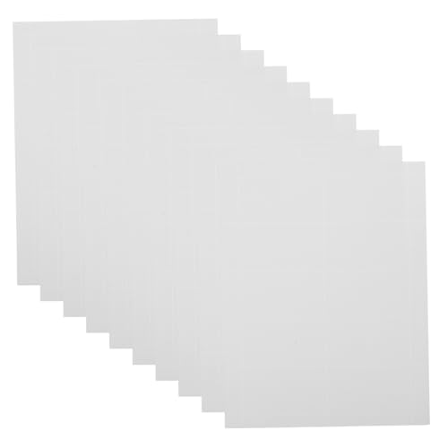 SOPOTUTU 10 Blatt Druckerpapier Visitenkarten Leeres Kartenmaterial Leere Druckkarten Leere Namenskarten Bedruckbare Blankokarten Druckbare Papierkarten Leeres Papier Für Karten Weiß von SOPOTUTU
