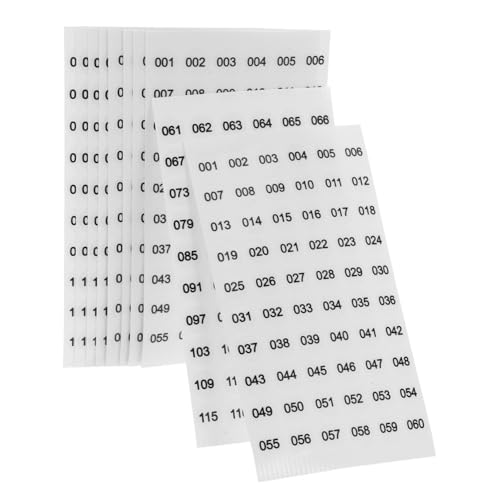 SOPOTUTU 10 Blatt Nagellack Aufkleber Nummerierte Aufkleber Notizbuch Nummernaufkleber Etikett Nummernaufkleber Maniküre Etiketten Nummern Nagelaufkleber Tickets Nummernaufkleber SOPOTUTU 10 Blatt Nagellack Aufkleber Nummerierte Aufkleber Notizbuch Nummernaufkleber Etikett Nummernaufkleber Maniküre Etiketten Nummern Nagelaufkleber Tickets Nummernaufkleber von SOPOTUTU