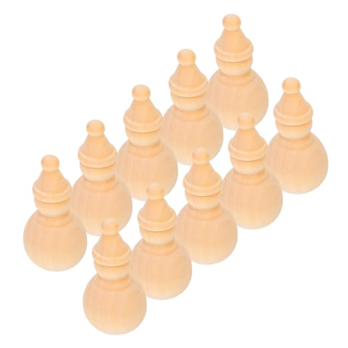 SOPOTUTU 10 Stück Diy Holz Schneemann Figuren Naturbelassene Unbemalte Holzpuppen Blanko Holzfiguren für Kreative Bastelprojekte Malspaß Festliche Weihnachtsdekoration SOPOTUTU 10 Stück Diy Holz Schneemann Figuren Naturbelassene Unbemalte Holzpuppen Blanko Holzfiguren für Kreative Bastelprojekte Malspaß Festliche Weihnachtsdekoration von SOPOTUTU