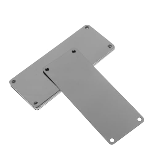SOPOTUTU 10 Stück Edelstahl Blanko Schild mit Löchern Gravierbare Türschilder DIY Namensschilder Rostbeständige Metallplaketten für Home Office Robust und Korrosionsbeständig SOPOTUTU 10 Stück Edelstahl Blanko Schild mit Löchern Gravierbare Türschilder DIY Namensschilder Rostbeständige Metallplaketten für Home Office Robust und Korrosionsbeständig von SOPOTUTU