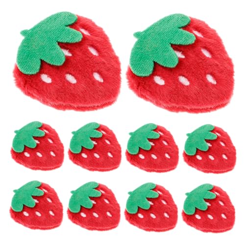 SOPOTUTU 10 Stück Erdbeer-Brosche süße Applikationen für Stickerei Hüte gestickte Applikationen Erdbeerflecken Wassermelonenflecken Erdbeerapplikationen Plüsch rot SOPOTUTU 10 Stück Erdbeer-Brosche süße Applikationen für Stickerei Hüte gestickte Applikationen Erdbeerflecken Wassermelonenflecken Erdbeerapplikationen Plüsch rot von SOPOTUTU