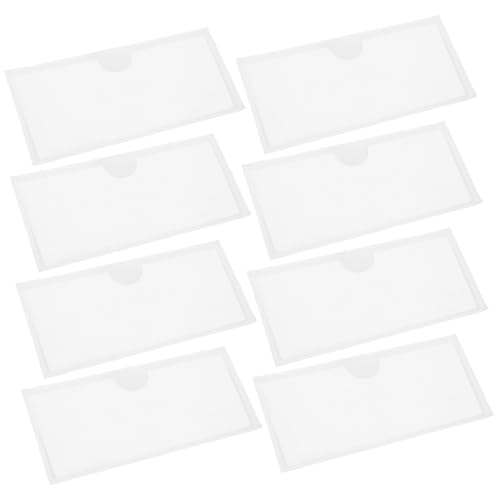 SOPOTUTU 10 Stück Karteikarteninhaber Selbstklebende Etikettentaschen PVC-Material Etikettentaschen visitenkarten Bibliothekstaschen für das Klassenzimmer Klebeetikettentaschen Transparent SOPOTUTU 10 Stück Karteikarteninhaber Selbstklebende Etikettentaschen PVC-Material Etikettentaschen visitenkarten Bibliothekstaschen für das Klassenzimmer Klebeetikettentaschen Transparent von SOPOTUTU