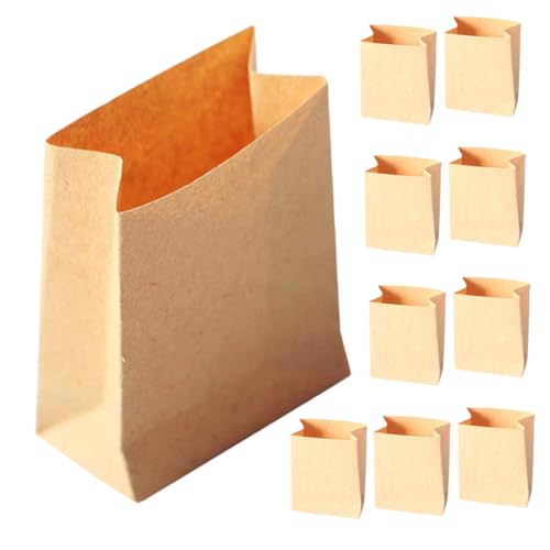SOPOTUTU 10 Stück Kekstüten Miniatursachen Miniatur-Dinge kleine Münzumschläge Sandwichtüten aus Papier Mini-Dinge kleine Papiertüten Mini-Sachen Kraftpapier Light Brown SOPOTUTU 10 Stück Kekstüten Miniatursachen Miniatur-Dinge kleine Münzumschläge Sandwichtüten aus Papier Mini-Dinge kleine Papiertüten Mini-Sachen Kraftpapier Light Brown von SOPOTUTU