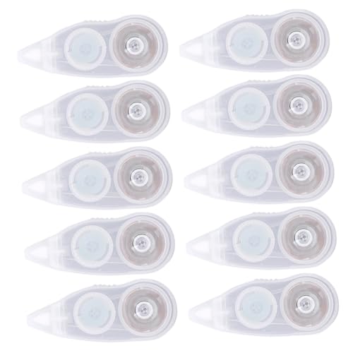 SOPOTUTU 10 Stück Korrekturband Weiß Premium Korrekturroller Schnelltrocknend Sauber Schreibbar Für Schule Büro Zuhause Studenten SOPOTUTU 10 Stück Korrekturband Weiß Premium Korrekturroller Schnelltrocknend Sauber Schreibbar Für Schule Büro Zuhause Studenten von SOPOTUTU