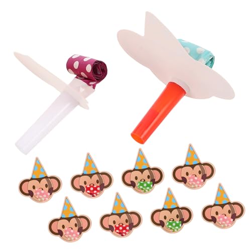 SOPOTUTU 10 Stück Party-requisiten-pfeife Pfeifen Partyartikel Für Erwachsene Krachmacher Für Party Geräuschmacher Kindergebläse Krachmacher-party Kinderpfeife Süße Pfeife Plastik von SOPOTUTU