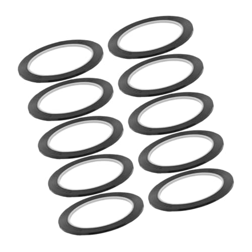 SOPOTUTU 10 Stück Schwarzes Klebeband Nadelstreifenband Whiteboard Mit Linien Kartenbänder Feinband Schwarzes Abdeckband Dünnes Klebeband Für Whiteboard Pinnwandband Black Das Haustier SOPOTUTU 10 Stück Schwarzes Klebeband Nadelstreifenband Whiteboard Mit Linien Kartenbänder Feinband Schwarzes Abdeckband Dünnes Klebeband Für Whiteboard Pinnwandband Black Das Haustier von SOPOTUTU