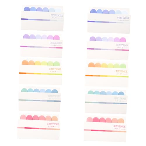 SOPOTUTU 10 Stück Teiliges Bunte Selbstklebende Page Marker Tabs Leichte Farbige Haftnotizen für Schule Büro und Studium Langlebig Sicher und Einfach Anwendbar für Schüler Zufällige Farbe SOPOTUTU 10 Stück Teiliges Bunte Selbstklebende Page Marker Tabs Leichte Farbige Haftnotizen für Schule Büro und Studium Langlebig Sicher und Einfach Anwendbar für Schüler Zufällige Farbe von SOPOTUTU