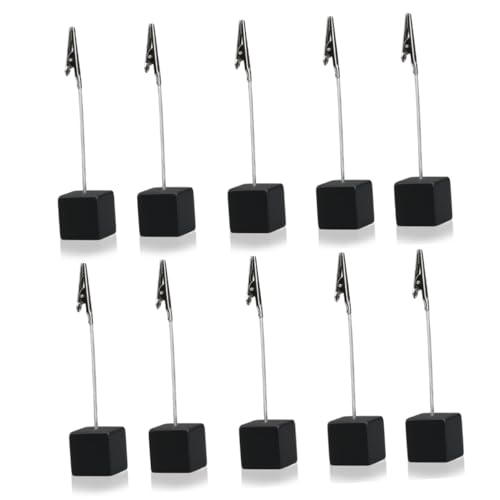 SOPOTUTU 10 Stück Teiliges Cube Memo Clip Schwarz Stabiler Dokumentenhalter aus für Büro und Zuhause Platzsparend Höhe ca Basis SOPOTUTU 10 Stück Teiliges Cube Memo Clip Schwarz Stabiler Dokumentenhalter aus für Büro und Zuhause Platzsparend Höhe ca Basis von SOPOTUTU