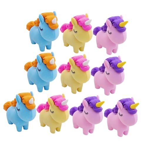 SOPOTUTU 10 Stück Teiliges Einhorn Radiergummi Kreative Radiergummis für Bunte Sichere Schulradierer als Mitgebsel und Partygeschenke für Jungen und Mädchen Zufällige Farbe Zufällige Farbe SOPOTUTU 10 Stück Teiliges Einhorn Radiergummi Kreative Radiergummis für Bunte Sichere Schulradierer als Mitgebsel und Partygeschenke für Jungen und Mädchen Zufällige Farbe Zufällige Farbe von SOPOTUTU