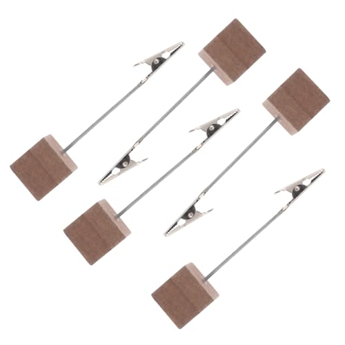 SOPOTUTU 10 Stück Teiliges Holz notizklammern mit Stabilem Standfuß Praktische Memo Fotoklammern für Tischdekoration Vielseitige Kartenhalter für Zuhause und Büro SOPOTUTU 10 Stück Teiliges Holz notizklammern mit Stabilem Standfuß Praktische Memo Fotoklammern für Tischdekoration Vielseitige Kartenhalter für Zuhause und Büro von SOPOTUTU