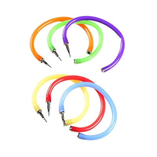 SOPOTUTU 10 Stück Teiliges Kugelschreiber Armband Bunte Biegbare Kugelschreiber als Kreative Schreibwaren Flexibel und Leicht Tragbar für Schüler und Zufällige Farben von SOPOTUTU