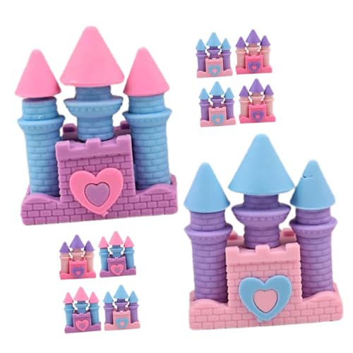 SOPOTUTU 10 Stück Teiliges Niedlicher Schloss Radiergummis Tragbar und Langlebig Kreative Kawaii Radiergummis für Schule Büro und Sauberes Radieren mit Attraktivem Design SOPOTUTU 10 Stück Teiliges Niedlicher Schloss Radiergummis Tragbar und Langlebig Kreative Kawaii Radiergummis für Schule Büro und Sauberes Radieren mit Attraktivem Design von SOPOTUTU