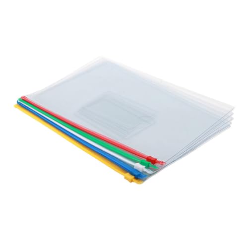 SOPOTUTU 10 Stück Teiliges Transparente Reißverschluss dokumententaschen Wasserfest Dampfdicht Wiederverwendbar Farbige Sichtbeutel Rot Gelb Blau Grün Weiß für Schule Büro Aufbewahrung SOPOTUTU 10 Stück Teiliges Transparente Reißverschluss dokumententaschen Wasserfest Dampfdicht Wiederverwendbar Farbige Sichtbeutel Rot Gelb Blau Grün Weiß für Schule Büro Aufbewahrung von SOPOTUTU
