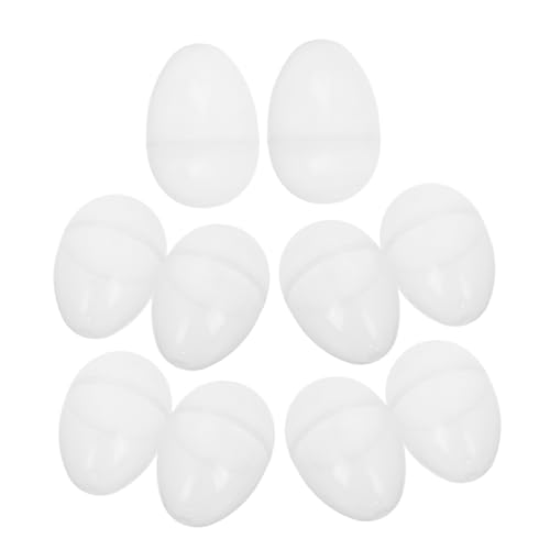 SOPOTUTU 10 Stück Transparente Befüllbare Ostereier Plastikeier für Diy Dekoration Öffnen und Füllen mit Süßigkeiten und Überraschungen für Ostereiersuchen und Festtagsfeierlichkeiten SOPOTUTU 10 Stück Transparente Befüllbare Ostereier Plastikeier für Diy Dekoration Öffnen und Füllen mit Süßigkeiten und Überraschungen für Ostereiersuchen und Festtagsfeierlichkeiten von SOPOTUTU