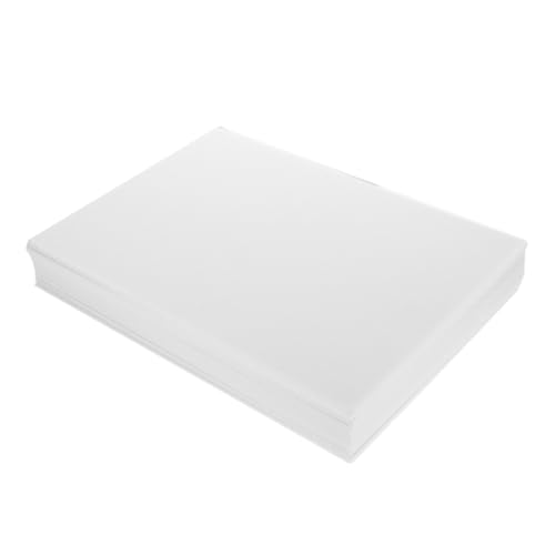 SOPOTUTU 10-Teiliges Bettlaken-Set Zeichenbrett für DIY zubehör Schaumstrukturpapier Druckplatten schäume selber machen DIY-Papierschäume DIY-Versorgung Weiß von SOPOTUTU