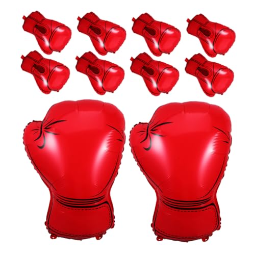 SOPOTUTU 10-teiliges Sportballon-set: Folienballons Mit Boxhandschuhen Für Geburtstagsparty-dekorationen, Wrestling-partygeschenke, Fitnessstudio-feiern, Boxkampf-zubehör SOPOTUTU 10-teiliges Sportballon-set: Folienballons Mit Boxhandschuhen Für Geburtstagsparty-dekorationen, Wrestling-partygeschenke, Fitnessstudio-feiern, Boxkampf-zubehör von SOPOTUTU