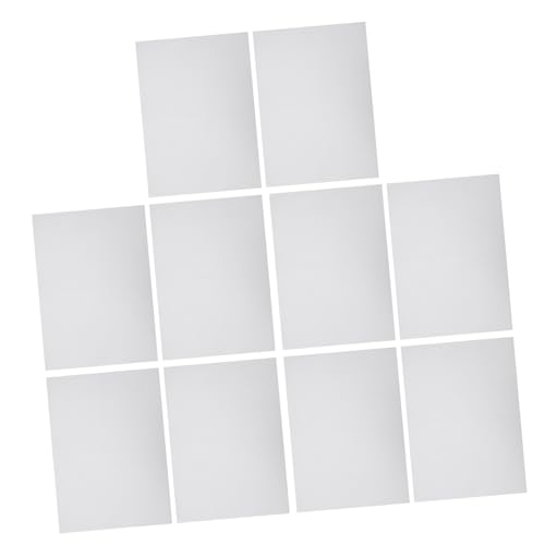 SOPOTUTU 100 Blatt Selbstklebende Matte Etikettenpapier Stark Haftend Schnelltrocknend Faderesistent Für Klare Drucke Papier von SOPOTUTU