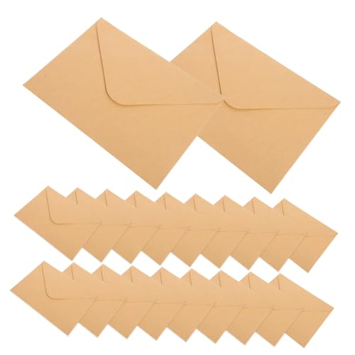 SOPOTUTU 100 Stück Kraftpapier Umschläge Braun mit V Klappe Wasseraktivierte Klebung Vielseitig für Einladungen Grußkarten Briefe Fotos Geburtstage Hochzeiten Bürogebrauch SOPOTUTU 100 Stück Kraftpapier Umschläge Braun mit V Klappe Wasseraktivierte Klebung Vielseitig für Einladungen Grußkarten Briefe Fotos Geburtstage Hochzeiten Bürogebrauch von SOPOTUTU