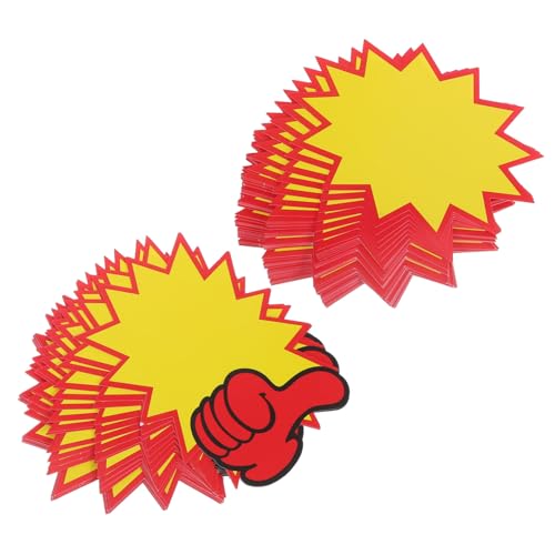 SOPOTUTU 100 Stück Teiliges Doppelseitiges Preisschild Robustem Pop material Wiederbeschreibbare Verkaufsetiketten mit Großzügigem Schreibbereich für Einzelhandel Garage und Ladenanzeigen SOPOTUTU 100 Stück Teiliges Doppelseitiges Preisschild Robustem Pop material Wiederbeschreibbare Verkaufsetiketten mit Großzügigem Schreibbereich für Einzelhandel Garage und Ladenanzeigen von SOPOTUTU