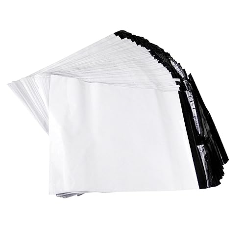 SOPOTUTU 100Stücke Postbeutel Dicke Kurierbeutel für Sicheren Versand Selbstklebende Briefumschläge Weiß Robuste Versandtaschen SOPOTUTU 100Stücke Postbeutel Dicke Kurierbeutel für Sicheren Versand Selbstklebende Briefumschläge Weiß Robuste Versandtaschen von SOPOTUTU