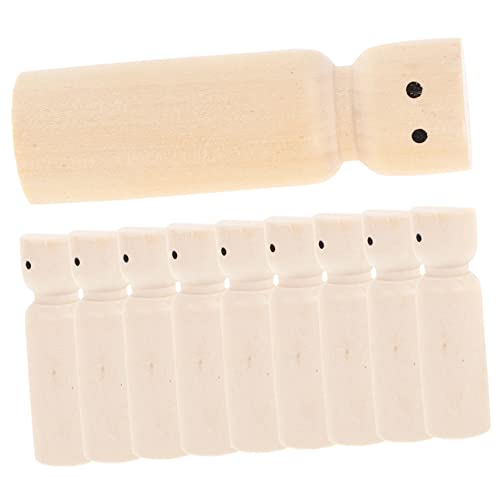 SOPOTUTU 10Stücke DIY Holz Peg Puppen Unfertige Holzfiguren Zum Bemalen Kinderfreundliche Spielfiguren Aus Holz Für Kreative Bastelprojekte Für Handwerk Und Dekoration SOPOTUTU 10Stücke DIY Holz Peg Puppen Unfertige Holzfiguren Zum Bemalen Kinderfreundliche Spielfiguren Aus Holz Für Kreative Bastelprojekte Für Handwerk Und Dekoration von SOPOTUTU