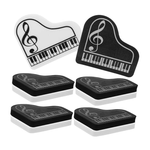 SOPOTUTU 10Stücke Klavierförmige Radiergummis für Multifunktionale Mini Radiergummis für Schule und Zuhause Langlebig und Sicher Anwendung von SOPOTUTU