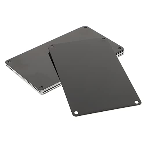SOPOTUTU 10Stücke Leere Aluminiumnamensschilder DIY Gravur Blankoschilder für Büro und Türen Oxidiertes Schwarzes Metallschild mit Löchern Vielseitig Einsetzbar SOPOTUTU 10Stücke Leere Aluminiumnamensschilder DIY Gravur Blankoschilder für Büro und Türen Oxidiertes Schwarzes Metallschild mit Löchern Vielseitig Einsetzbar von SOPOTUTU