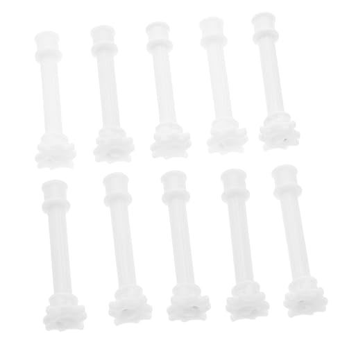 SOPOTUTU 10stücke Mini Römische Säulen Deko Vintage Europäischer Stil Carved Pillars Für Hochzeiten Tischdekoration Sandtisch Therapie Und Bildungsdisplay von SOPOTUTU